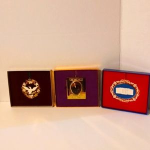 PREOWNED 1998-2000 WHITE HOUSE ORNAMENTS
